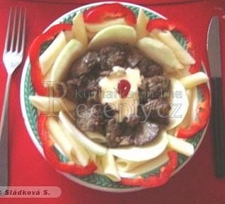 Rychlá drůbeží játra, jako smažená