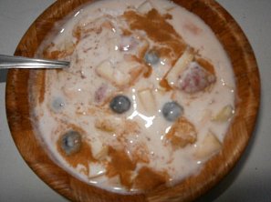 Barevný ovocný salát