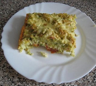 Rýžový nákyp s brokolicí