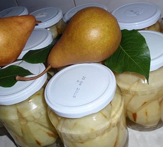 Hruškový kompot po našem