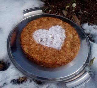 Jablečná / hrušková buchta (nejen) z remosky