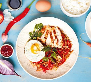 Smažená rýže Nasi Goreng