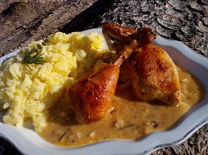 Smetanové duo kuře