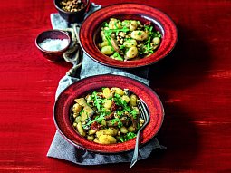 Gnocchi s pestem z vlašských ořechů