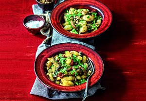 Gnocchi s pestem z vlašských ořechů
