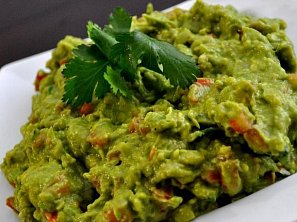 Avokádové guacamole Avokádové guacamole