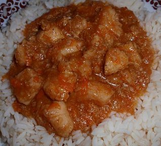 Jednoduchý rybí guláš se zeleninou