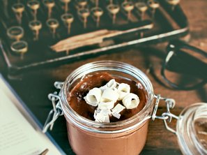Čokoládová panna cotta