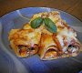 Cannelloni s houbami a rajčatovou omáčkou