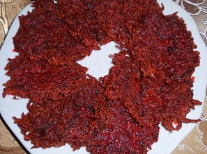 "Řepáky" bramboráky z červené řepy