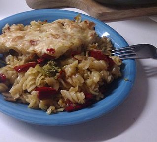 Zapečené těstoviny s brokolicí