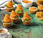 Mrkvovo-mandlové cupcakes s batátovým krémem