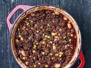 Chilli con carne s kořením