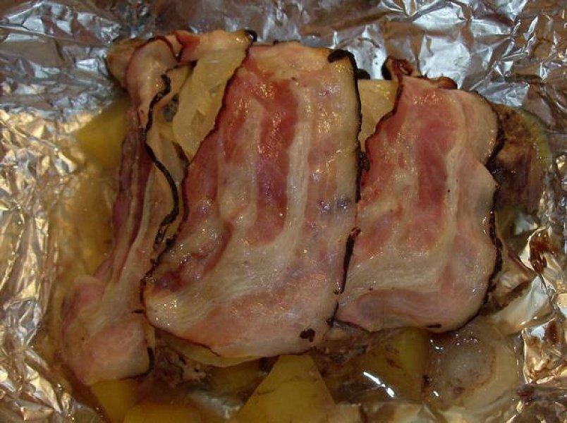 Vepřová živáňská pečeně v alobalu