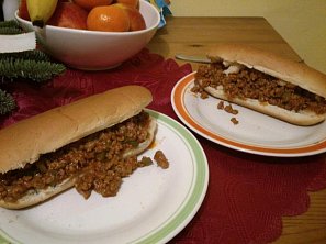Americké "Sloppy Joes"