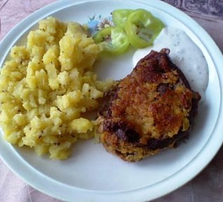 Zapékané hovězí řízky