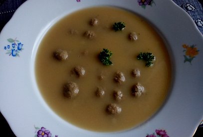 Kuřecí kaldoun - polévka