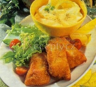 Filé s česnekovou majonézou