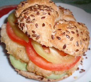 Obložené rybí žemličky (housky, bagetky)