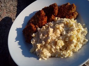 Bramborovo-zelný salát