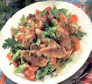 Kuře na víně se zeleninou