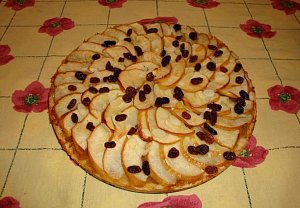 Jablkový koláč z Normandie