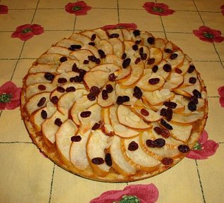 Jablkový koláč z Normandie