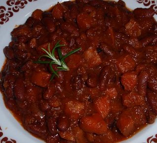 Fazolové ragú se zeleninou