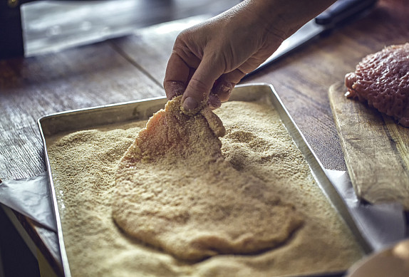 Obrácené řízky od babičky