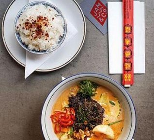 Hovězí líčka s kari omáčkou