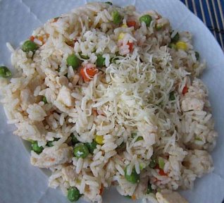 Rizoto zeleninové s kuřecím masem