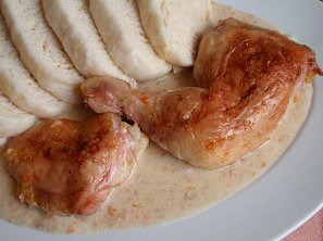 Kuře pečené na halali