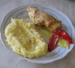 Plněná kuřecí kapsa