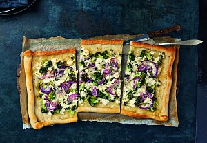 Pizza verde s brokolicí
