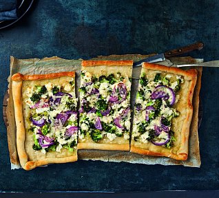 Pizza verde s brokolicí