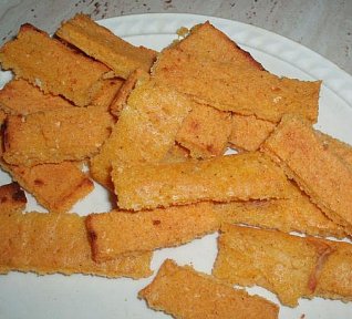 Křupavé polentové hranolky