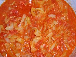 Papriky s rajčaty - sterilované