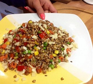 Zeleninové pohankové "rizoto"