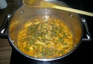 Kmínovo-papriková polévka