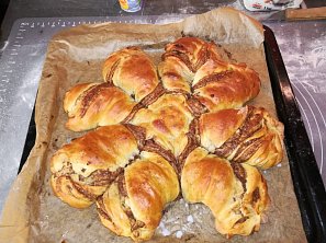 Ořechový květ / koláč