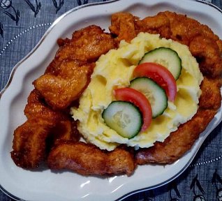 Kuřecí nudličky v tempuře