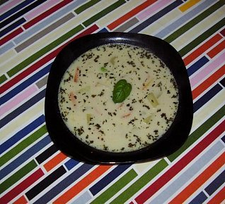 Mexická zeleninová polévka