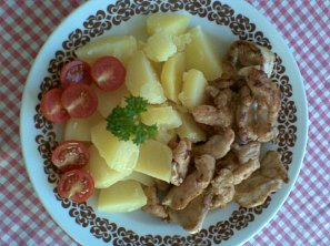 Kuřecí zázvorové nudličky