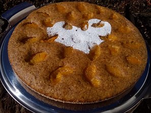 Rychlý mrkvový koláč s ovocem - vláčný