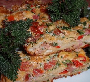 Velikonoční kopřivová nádivka