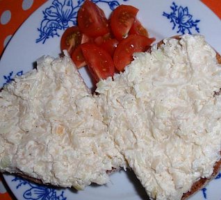 Lehká celerová pomazánka