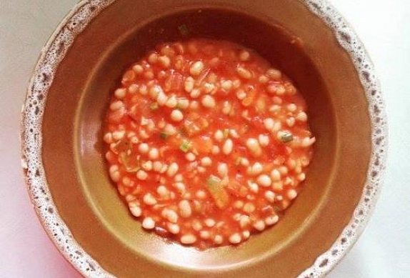 Míšovy fazole v tomatu