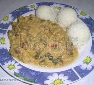 Masové kostky na thajském grillu