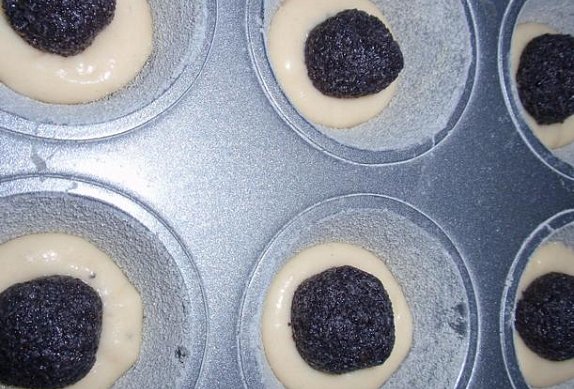 Makové (ořechové) muffiny