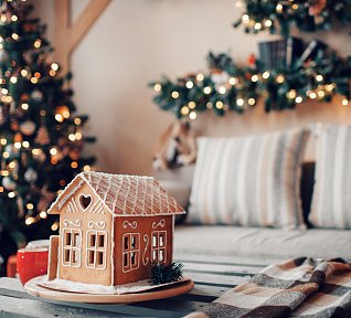 Chaloupka z perníku